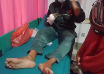 Tak Punya Uang Untuk Berobat, Pemulung Nyaris Putus Tangannya Harap Bantuan