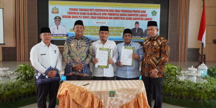 Guru PAI Terima Tambahan Rp1.5 Juta APBD Langkat
