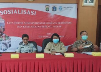 Jasa Raharja Cabang Utama Jakarta Gelar Sosialisasi Tata-Tertib Kendaraan Bermotor dan Keselamatan di Jalan