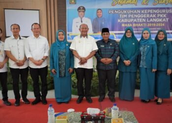 PKK Langkat Dikukuhkan, Syah Afandin: Teruslah Berbakti untuk Kaum Ibu & Perempuan
