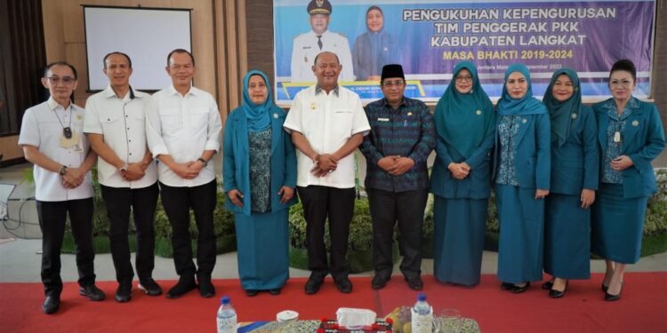 PKK Langkat Dikukuhkan, Syah Afandin: Teruslah Berbakti untuk Kaum Ibu & Perempuan