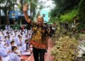 Diikuti Ribuan Siswa SMP, Afandin Apresiasi Kampanye Baca Koran SPS Sumut