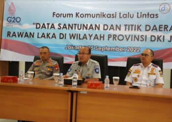 Tekan Angka Kecelakaan, Jasa Raharja Cabang Utama DKI Jakarta gelar Rapat Forum Komunikasi Lalu-lintas