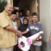 Rumah Warga Kurang Mampu di Hinai Dibedah, Afandin Serahkan Kunci