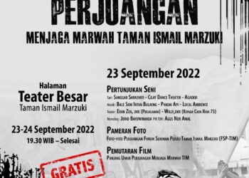 Menjaga Marwah Taman Ismail Marzuki #save TIM