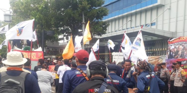 Ini Tuntutan Koalisi Wartawan Indonesia Bersatoe di Kemendagri dan Mabes Polri