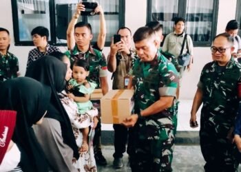 Gerakan Bapak Asuh Stunting Mamuju Dalam Rangka HUT TNI ke-77 tahun 2022