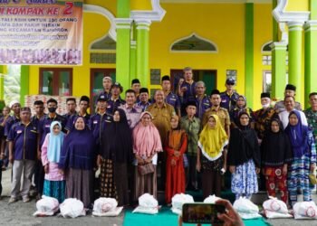 Peringati Hari Lahir Kompak Kedua, Afandin Ikut Bagikan Sembako