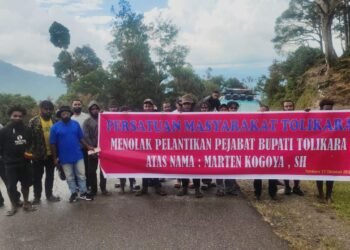 Marten Kogoya Dinilai Tak Akan Netral, Massa Tolak Pelantikan Pj Bupati Tolikara