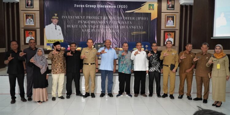 Syah Afandin Buka FGD I-PRO Pengembangan Pariwisata Bulangta