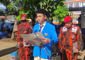 Ketua KNPI Jonggol Deklarasikan, Pemuda Bergerak Jonggol Juara