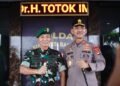 Jaga Soliditas TNI – Polri, Pangdam XIV Hasanuddin Berkunjung ke Polda Sulbar