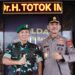 Jaga Soliditas TNI – Polri, Pangdam XIV Hasanuddin Berkunjung ke Polda Sulbar
