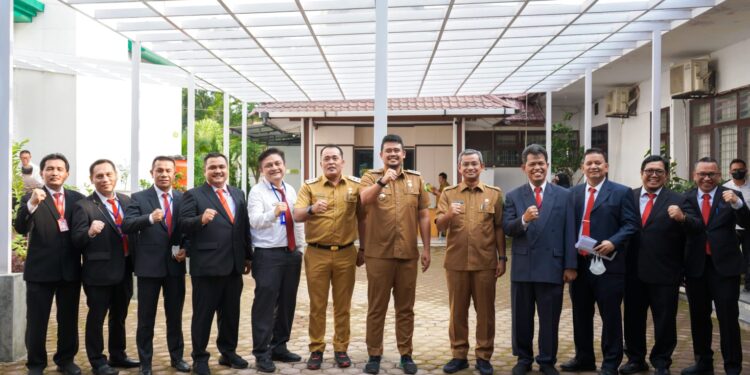 Bobby Nasution Mentor Evaluasi Rancangan Proyek Perubahan Pelatihan Kepemimpinan Tingkat Nasional