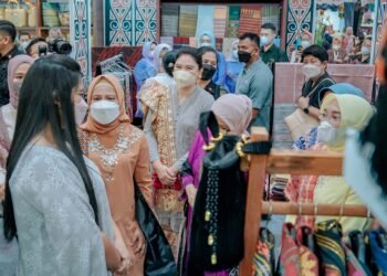 Pameran Kriyanusa 2022 Resmi Dibuka, Stand Dekranasda Kota Medan Ramai Dikunjungi