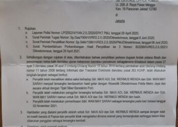TANGKAP PARA PELAKU FITNAH, Kalangan LSM Meminta dan Mendesak Kapolda Metro Jaya Turun Tangan, Tindaklanjuti Laporan Mantan Staf Khusus Presiden RI