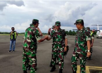 Kasdam XIV Hasanuddin Kunker ke Sulbar Dalam Rangka Peninjauan Lokasi Ketahanan Pangan
