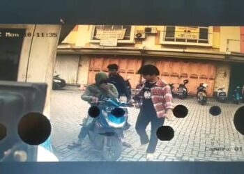 Motor Karyawan Ruko Metland Nyaris Dimaling, Pelaku Diduga Bawa Senpi