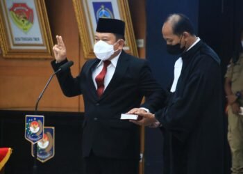 Sumule Tumbo Resmi Dilantik sebagai Pj Sekda Papua Pegunungan