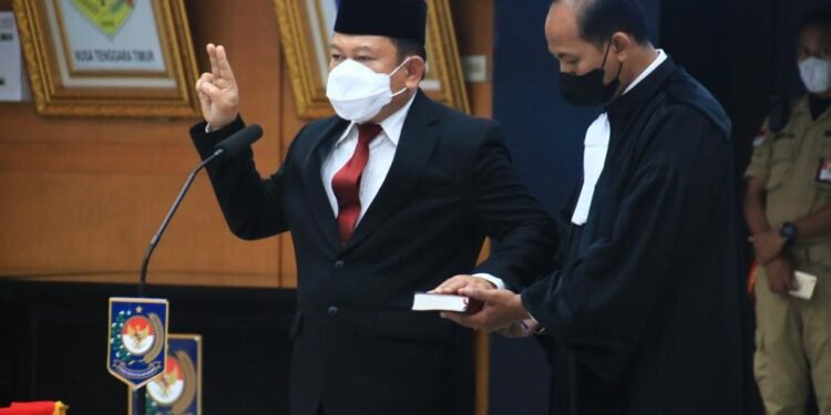 Sumule Tumbo Resmi Dilantik sebagai Pj Sekda Papua Pegunungan