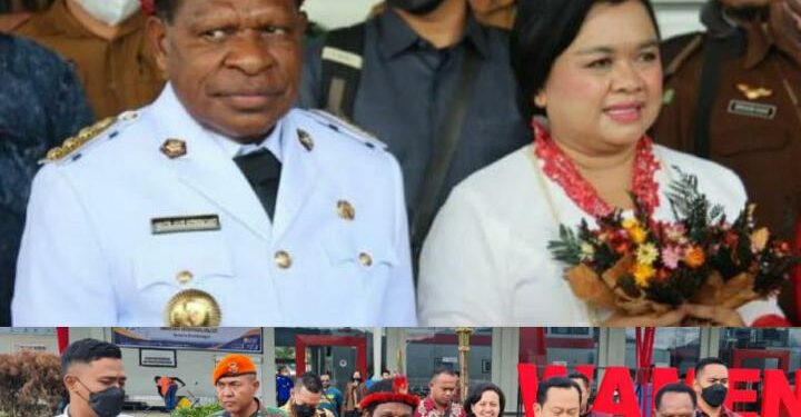 Pj.Gubernur Papua Pegunungan Akhirnya Diakui Secara Adat Untuk Mengunakan Marga Kogoya dan Dipakaikan Topi Kepala Suku Kogoya