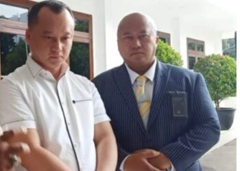 Bang David ketua umum gerakan penambang merah putih melawan mafia tambang bersama dirut PT CLM, Helmut Hermawan. Dari Betawi untuk Indonesia!