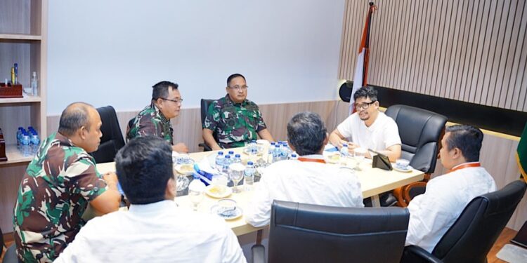 Danlantamal I Belawan Siap Kolaborasi Dengan Pemko Medan Dukung Penanganan Banjir Rob