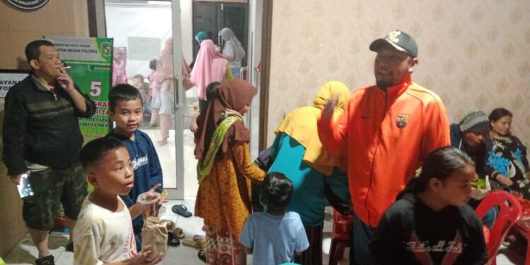 Gerak Cepat BPBD Medan dan Kecamatan Medan Belawan evakuasi warga terkena Banjir
