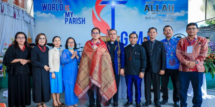 Safari Natal Pemko Medan Disambut Suka Cita Jemaat Gereja Methodist Hang Tuah