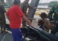 Baru Selesai Dibangun, Jembatan Titi Dua Sicanang Sudah Dirusak Oleh Oknum Tidak Bertanggung Jawab