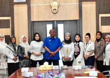 Usai Terima Audiensi, Plt Bupati Langkat Kunjungi Akbid Langkat