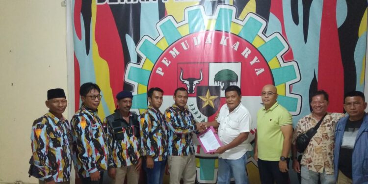 Muhammad Rafii Pimpin DPC Pemuda Karya Nasional kabupaten Langkat