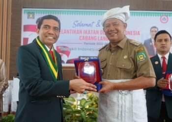 IDI Cabang Langkat Dilantik, Afandin Ingin Bersinergi Bangun Pelayanan Kesehatan