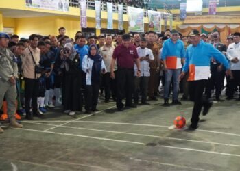 Buka Turnamen Futsal MA, Plt Bupati Langkat: “Tidak ada yang boleh curang”