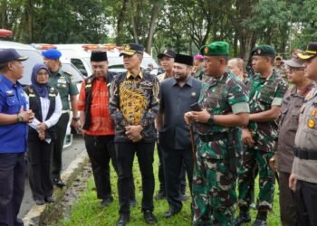 Apel Operasi Lilin Pengamanan Nataru Digelar Polres Langkat, Dilaksanakan 11 Hari