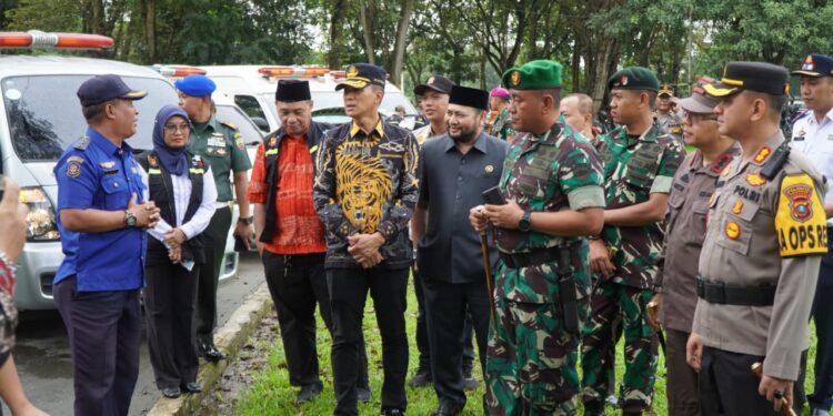 Apel Operasi Lilin Pengamanan Nataru Digelar Polres Langkat, Dilaksanakan 11 Hari