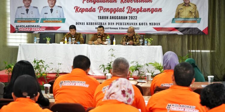 Tingkatkan Budaya Bersih Ditengah Masyarakat, Dinas Kebersihan dan Pertamanan Kota Medan Adakan Penyuluhan Kebersihan Kepada Penggiat Lingkungan