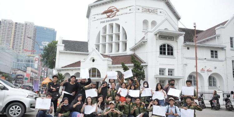 Kantor Pos Medan Jadi Bahan Ujian Mahasiswa Teknik Bangunan Unimed  