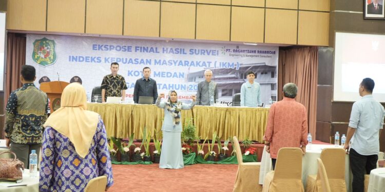 77,5 Persen Warga Medan Puas dengan Kinerja Pemko Medan