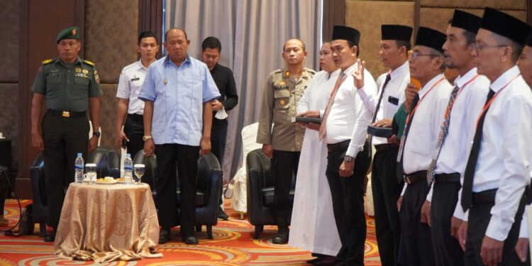 KPU Langkat Lantik 115 Anggota PPK