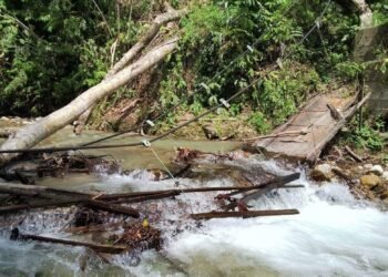 Jembatan Gantung Putri Betung Ambruk, Pemkab Gayo Lues Diminta Segera Perbaiki