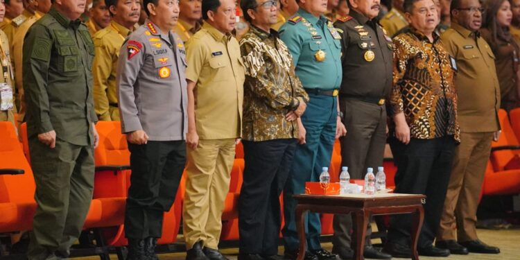 Kapolri di Rakornas Forkopimda: Beri Pendampingan Penggunaan Anggaran ke Pemda Hingga Kawal Inflasi