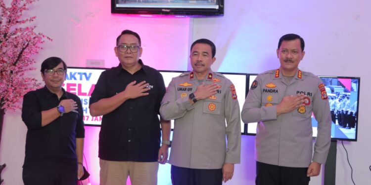 Wakapolda Lampung Kunjungi JAK TV, Ini Merupakan Langkah Awal Sinergi