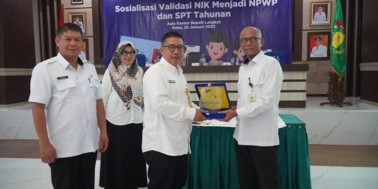 Mendukung Program Pemerintah NIK Menjadi NPWP, Pemkab Langkat Instruksikan Pegawainya Segara Aktivasi