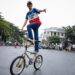 Car Free Day di Medan Jadi Sarana Olahraga dan Ajang Komunitas Sepeda BMX Tampilkan Aksinya