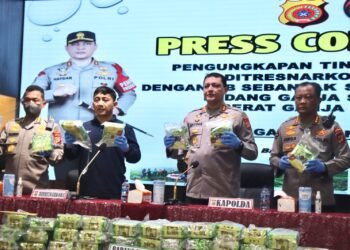 Ungkap Kasus Narkotika, Polda Aceh Selamatkan Jutaan Jiwa Generasi Muda