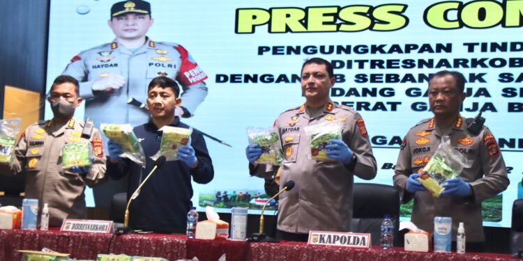 Ungkap Kasus Narkotika, Polda Aceh Selamatkan Jutaan Jiwa Generasi Muda
