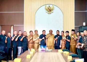 Plt Bupati Langkat H Syah Afandin SH Terima Audiensi Pemuda Mesjid Mengaji dan Joko Tingkir