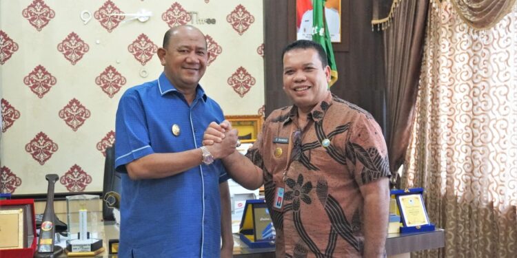 BNNK Langkat Silaturahmi ke Syah Afandin