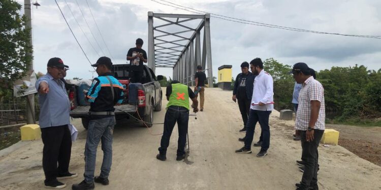 Warga Adakan Kenduri, Syukuran Atas Pembangunan Jembatan Desa Pasar Rawa